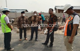 Proyek Dipastikan Molor, Pimpinan Dewan Sidoarjo dan Komisi C Susul Menyusul Sidak Proyek RSUD Krian