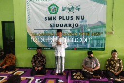 Sukseskan PPDB Tahun 2022, SMK Plus NU Sidoarjo Gelar Khotmil Quran hingga Salat Dhuha Bersama