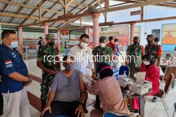 Sinergi Bersama Kodim Sidoarjo, Lapas Porong Gelar Vaksinasi Covid-19 Dosis Ketiga