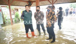 Wabup Sidoarjo Sidak Empat Desa Langganan Banjir di Porong, Janjikan Normalisasi Sungai