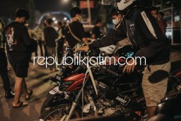 Puluhan Pelanggar Lalu Lintas di Ponorogo Hanya Ditempeli Janur Kuning