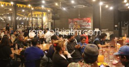 Kapolresta dan PJU Polresta Sidoarjo Berbuka Bersama Puluhan Kru Media Piramida