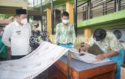 Kunjungi SLB Negeri Gedangan, Wabup Sidoarjo Bangga dengan Ketrampilan Anak Berkebutuhan Khusus