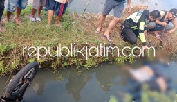 Polisi Pastikan Dua Pria Tewas Di Parit Sawah Balongdowo Bukan Korban Kecelakaan, Penyebab Kematian Masih Diselidiki