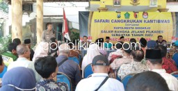 Bertemu 23 Cakades di Wilayah Taman, Kapolresta Sidoarjo Berharap Jaga Kerukunan Antar Calon