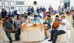 Peluncuran Tahapan Pemilu 2024 Diikuti Berbagai Parpol di Sidoarjo