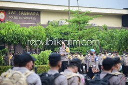 788 Personel Pengamanan Pilkades Serentak di Sidoarjo Mulai Digeser ke 669 TPS di 84 Desa