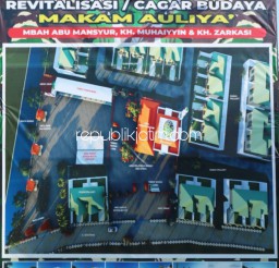 Revitalisasi Makam Guru KH Hasyim Ashari di Ponpes Sono Sidoarjo Punya Parkiran Luas dan Dilengkapi Pendopo