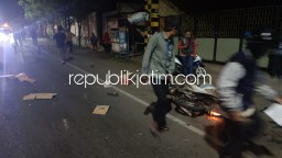 Pemuda Pengendara Motor Tabrak Kontainer dan Motor di Depannya, Tewas di JL Raya Gilang Taman