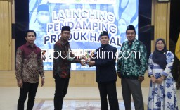 Dukung Program 20.000 UMKM Naik Kelas, Gus Muhdlor Launching Kerjasama Pendampingan Produk Halal dengan Unusida
