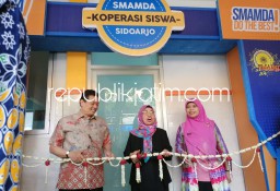 Kuatkan Perekonomian Kerakyatan Bagi Pelajar, Dikdasmen PWM Jatim Resmikan Koperasi Siswa Smamda Sidoarjo