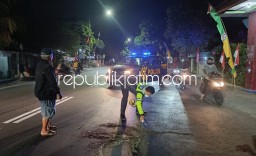 Innova Hendak Belok Kanan di Kajartrengguli Tertabrak Honda Tiger, Pemuda Watutulis Tewas di Lokasi Kejadian