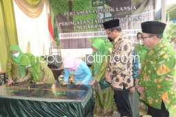 Gus Muhdlor Dukung Keberadaan Pondok Lansia yang Didirikan PC Muslimat NU Sidoarjo