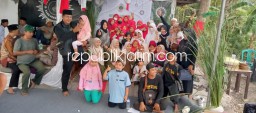 Usai Dua Tahun, UKM Santri Angon Surabaya Santuni 70 Yatim Piatu