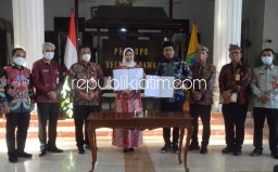 Teken MoU, Pemkot Batu Siap Adopsi Program E-Kenda Pemkab Sidoarjo