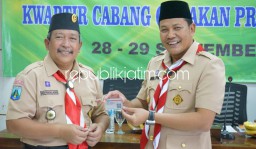 Buka Pembinaan Gugus Depan Pramuka, Wabup Sidoarjo Tekankan Bentuk Anggota Pramuka Berkarakter