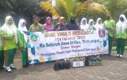 Peringati Maulid Nabi Muhammad SAW SMK YPM 11 Wonoayu Gelar Baksos dan Gebyar Shalawatan