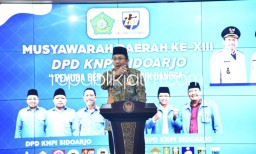 Gus Muhdlor : Ketua KNPI Sidoarjo Terpilih Mampu Merekatkan Seluruh OKP