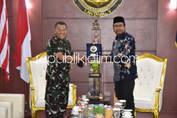 Temui Danlantamal V, Gus Muhdlor Bahas Monumen Ilyushin dan Rencana Percantik JL Raya Juanda Sidoarjo