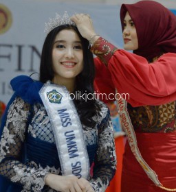Siswi SMA Negeri 4 Sidoarjo Dinobatkan Sebagai Miss UMKM Sidoarjo 2023