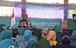 Kader PKK Sidoarjo Digembleng Wawasan Kebangsaan dan Bela Negara