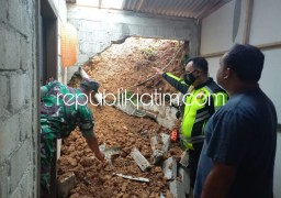 Dua Rumah Warga Ponorogo Rusak Diterjang Longsor