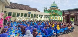 Peringati Isra Miraj, Siswa MI Miftahul Jinan Semambung Wonoayu Gelar Berbagai Perlombaan Bernuansa Islami