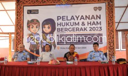 Puluhan Warga Kangean Sumenep Antusias Manfaatkan Pelayanan Hukum dan HAM Jatim Bergerak