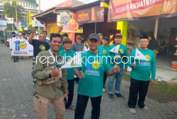 Pra Musycab ke 11 Muhammadiyah Krian Disemarakkan Pawai Taaruf dan Bazaar Makanan UMKM