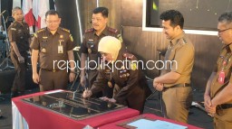 Kajati Jatim Resmikan Gudang Penyimpanan Barang Bukti di Lahan Hasil Rampasan Seluas 80.000 Meter Persegi