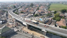 Proyek Flyover JPL 64 Krian Capai 95 Persen Tarik Capai 90 Persen, Akhir Tahun 2023 Siap Diuji Coba