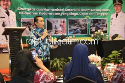 Kominfo Sidoarjo Gelar Monev Layanan Respon Cepat Call Center 112, Rumuskan Laporan Tanpa Ngeprank