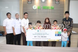 Peduli Palestina, Yayasan Al Muslim Jatim Salurkan Donasi Kemanusiaan Rp 116,5 Juta Lewat Baznas Sidoarjo
