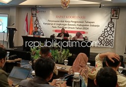 Masuki Tahapan Kampanye Pemilu 2024, Panwascam dan PKD di Sidoarjo Dibekali Alat Kerja Pengawasan