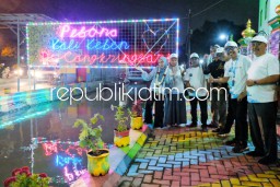Lomba Sido Resik Lahirkan Wisata Ribuan Lampu Sebagai Pesona Kali Keben Cangkringsari Sukodono