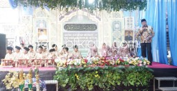 Pesannya Perkuat Pendidikan Agama, Wabup Sidoarjo Hadiri Khataman dan Imtihan ke 12 TPQ Sholahudin Al Ayyubi Pabean Sedati