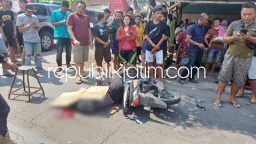Siswi SMP Pengendara Motor Honda Beat Tewas Ditabrak Motor RX King di JL Raya Pejangkungan Prambon
