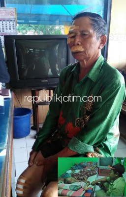 Hendak Kulakan Sayur di Pasar Porong, Pasutri Dibegal Motor Amblas
