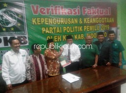 Verifikasi Kepengurusan, KPU Sidoarjo Sambangi Satu Per Satu Kantor Parpol