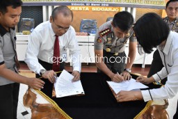 Polresta Sidoarjo Terapkan Bayar SKCK Lewat BRI