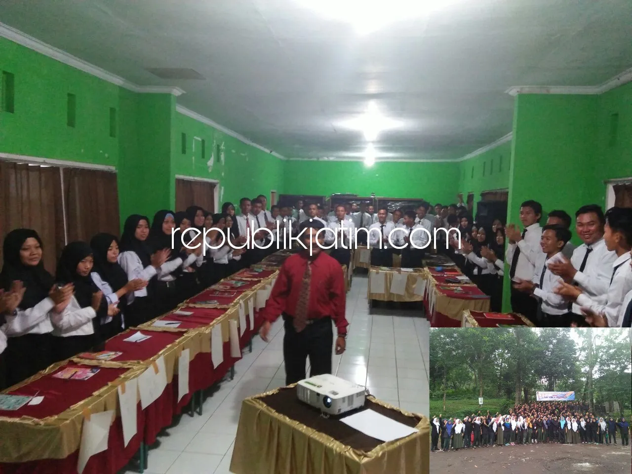 Ratusan Siswa SMK YPM 8 Sidoarjo Digembleng Kepemimpinan 3 Hari di Prigen
