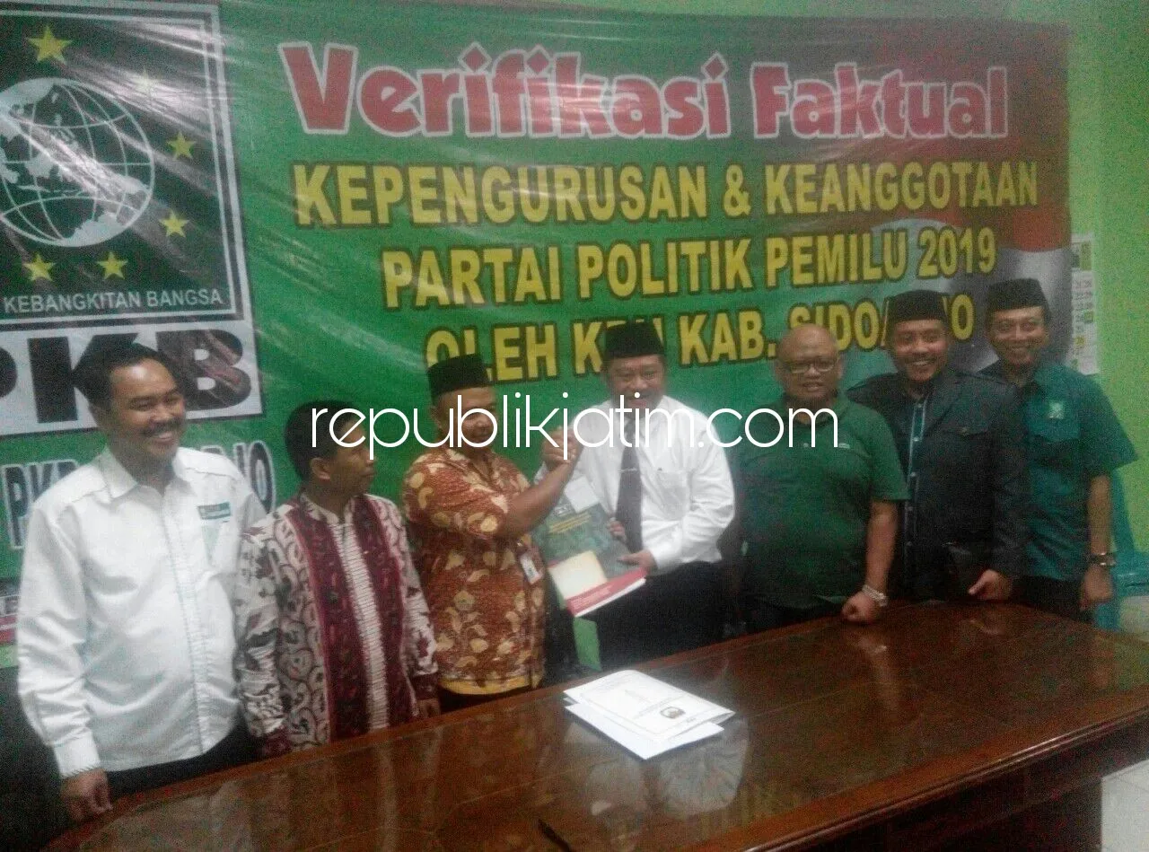 Verifikasi Kepengurusan, KPU Sidoarjo Sambangi Satu Per Satu Kantor Parpol