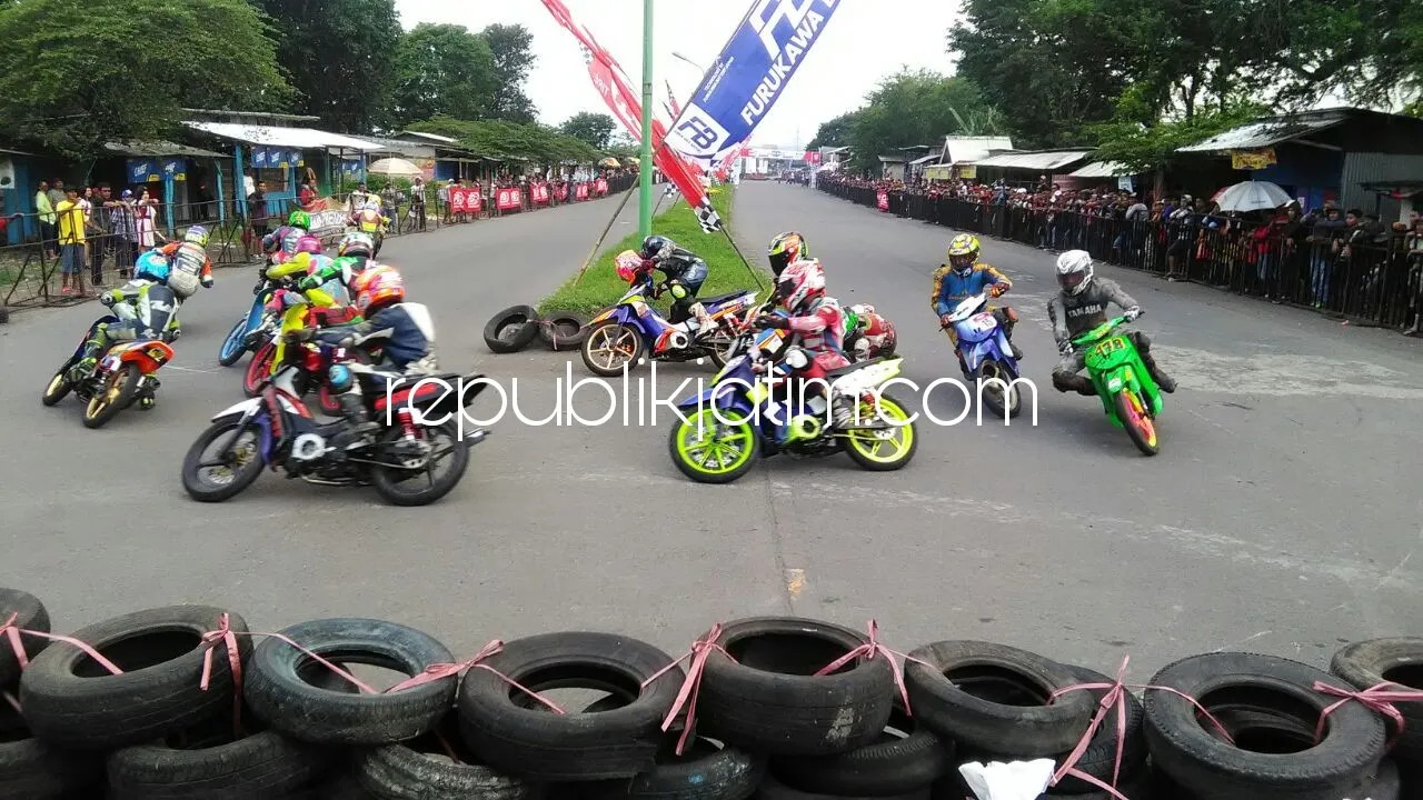 Minim Peserta, 6 Kelas Gagal Dipertandingan di Road Race Jabon