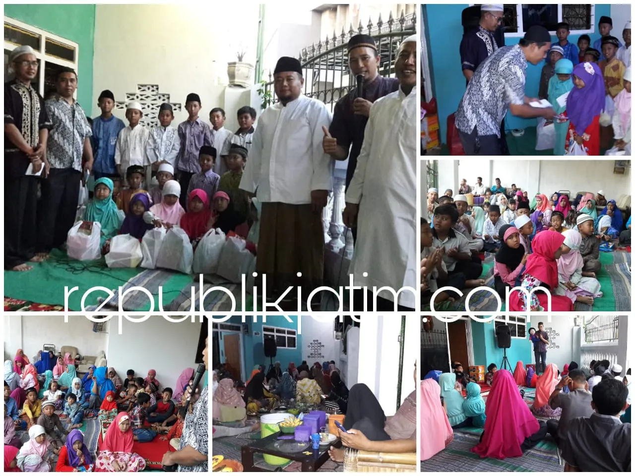 Begini Cara Alumni SMPN 2 Candi Membahagiakan Puluhan Yatim Piatu Lewat Bukber