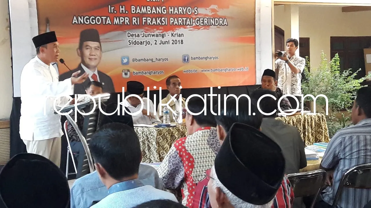 Bambang Haryo : 4 Pilar Kebangsaan Memilimalisir Gerakan Radikalisme dan Terorisme