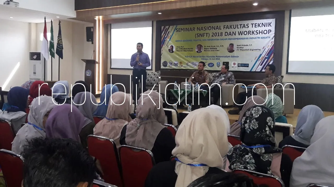 Kembangkan Networking, Umsida Gelar Seminar Nasional Hadirkan Profesor Muda Malaysia