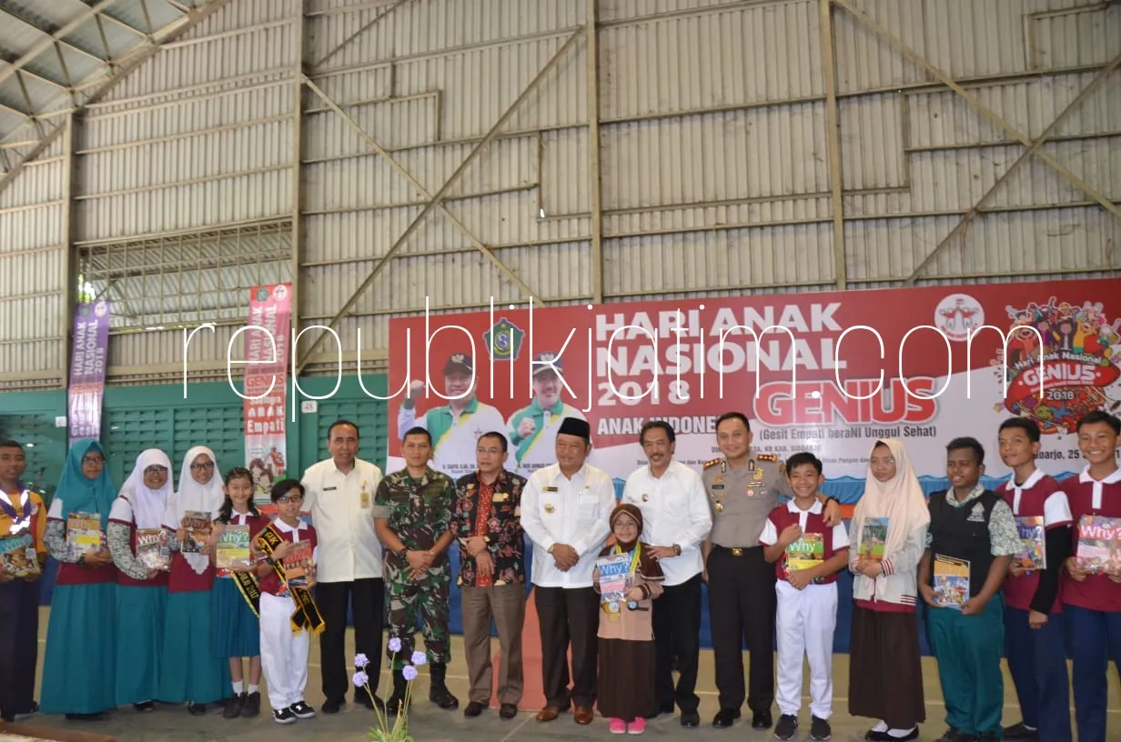 Peringati HAN, Bupati Pesan Anak-Anak Menjauhi Narkoba