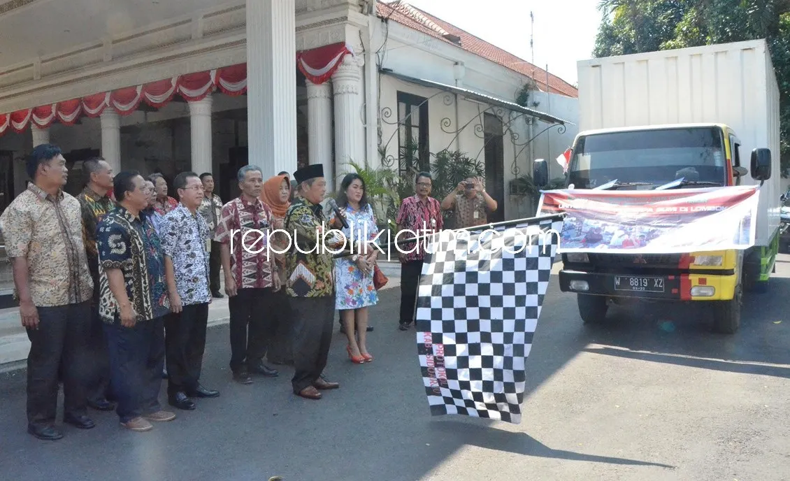 Sidoarjo Kirim Bantuan Kemanusiaan Rp 310 Juta untuk Korban Gempa Lombok