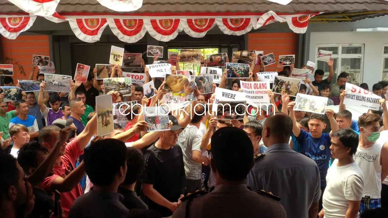 Imigran Penghuni Rusunawa Puspa Agro Tolak Imigran Baru dari Rudenim Bangil
