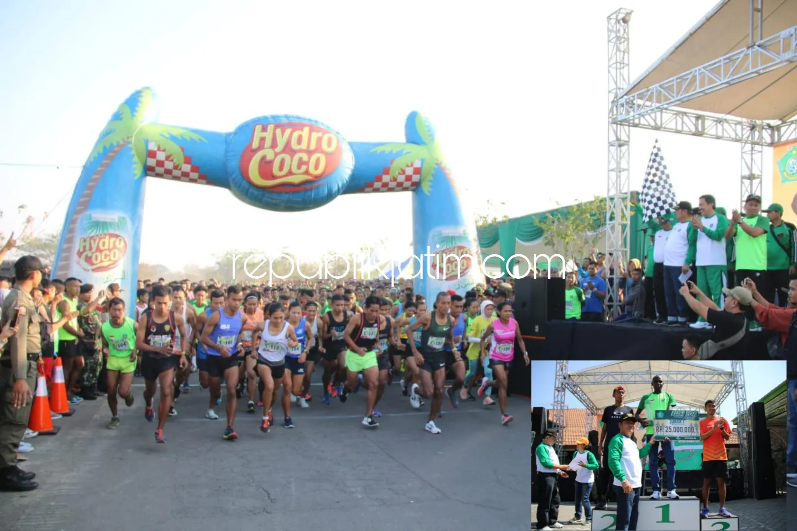 Pelari Asal Kenya Juarai Lomba Lari Lusi 10 K